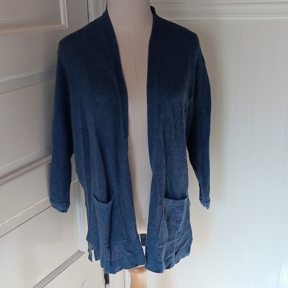 Old Navy blue cardigan medium - Picture 1 of 3